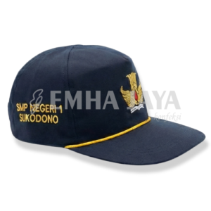 Topi Drill + Bordir